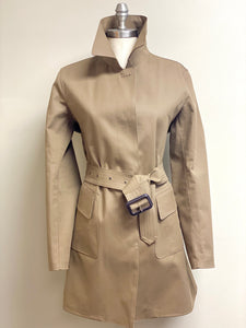 Mackintosh women's raincoat in tan. 