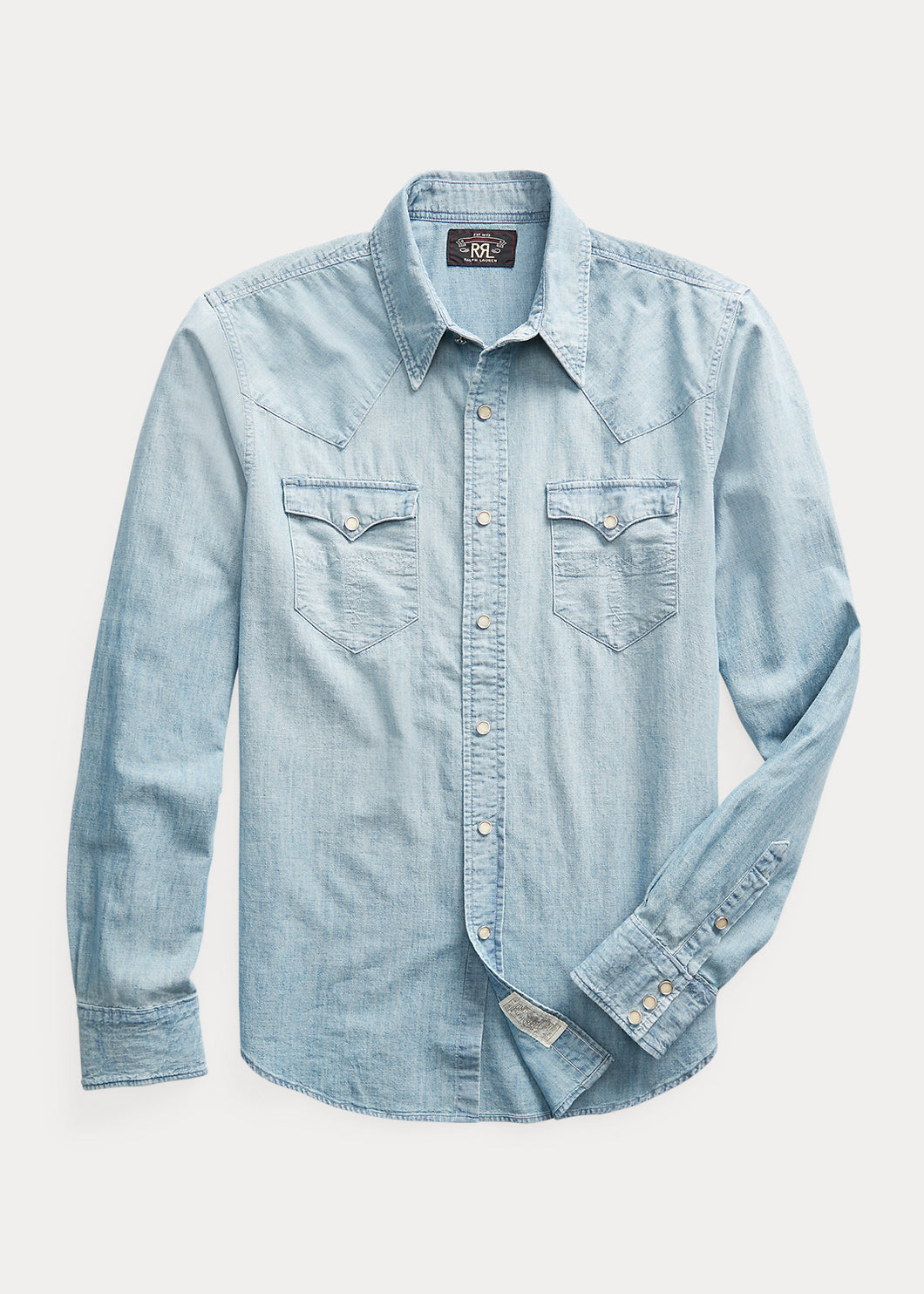 RRL - Slim Fit Chambray Western Shirt – Louie