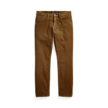 Load image into Gallery viewer, Polo Ralph Lauren - Varick Slim Straight Stretch Corduroy 5-Pocket Pant in Sepia.
