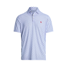 Load image into Gallery viewer, POLO Ralph Lauren - SS Lightweight Recycled Airflow Jersey Polo in CRMC WHT Bayberry Foulard.
