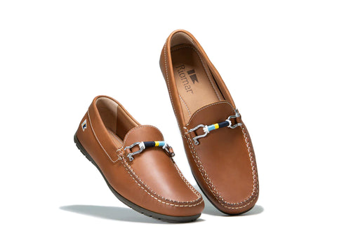 Riomar The Waterman Tan Slip on loafer. 